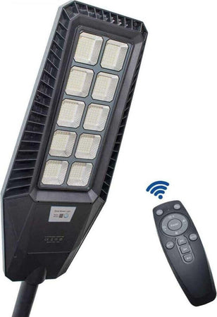 LAMPIONE-500W-PANNELLO-SOLARE-INTEGRATO-CREPUSCOLARE-IP65-LUCE-Fredda-130lm/w