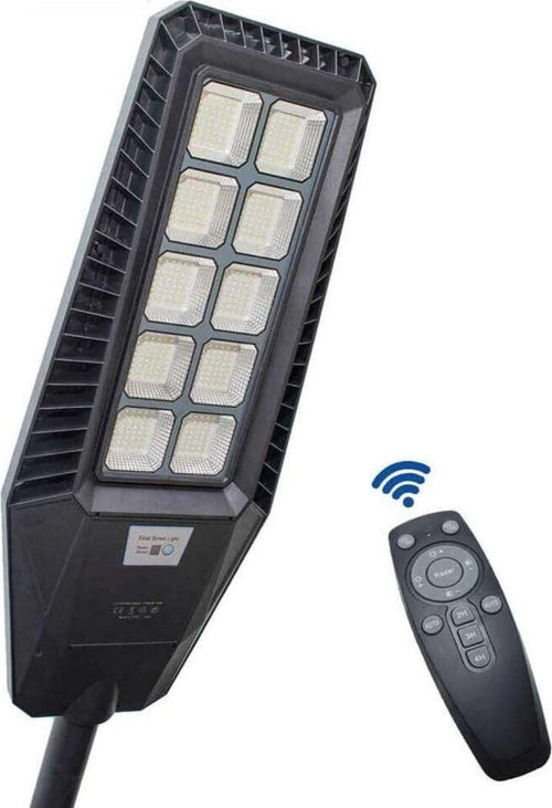 LAMPIONE-500W-PANNELLO-SOLARE-INTEGRATO-CREPUSCOLARE-IP65-LUCE-Fredda-130lm/w
