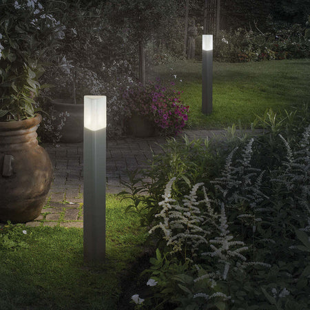 Lampione-Da-Esterno-Moderno-Pulsar-Alluminio-Grigio-1-Luce-E27