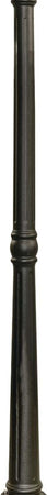 Lampione-Da-Esterno-Rustico-Country-Bel-Aire-Alluminio-Nero-Vetro-1-Luce-E27