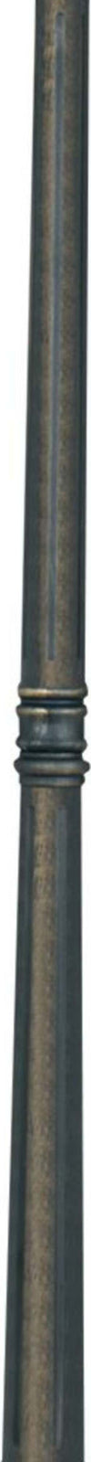 Lampione-Da-Esterno-Vintage-Nuova-Orleans-Alluminio-Nero-Vetro-Oro-3-Luci-E27