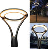Lampione-Da-Giardino-100-Watt-Lampada-Led-Luce-Calda-Moderna-Per-Vialetti-Ip65-Universo