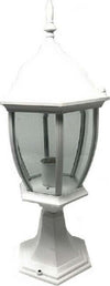 Lampione Da Giardino 48cm Lanterna In Vetro E27 Luce Da Esterno Alluminio Es45 Illuminazione/Illuminazione per esterni/Lanterne Trade Shop italia - Napoli, Commerciovirtuoso.it