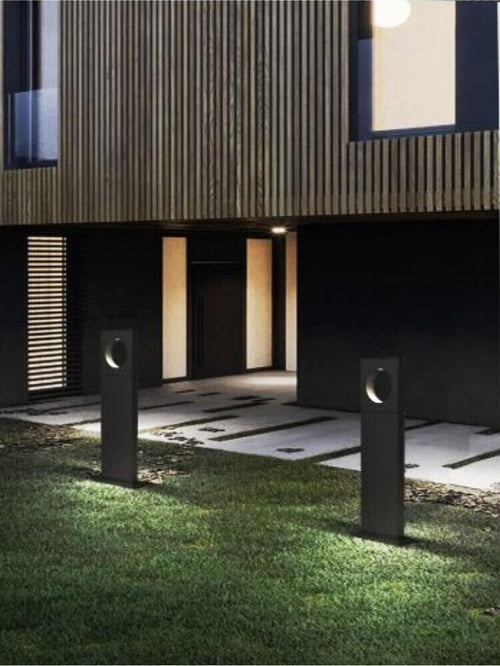 Lampione-Da-Terra-Giardino-Lampada-Led-Luce-Bianca-12-W-Lampioncino-Nero-Ip65-Universo