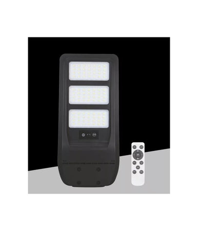 Lampione Faretto Solare 150w Con Sensore Crepuscolare Luce Naturale 4000k Tr-150w