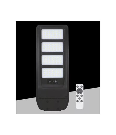 Lampione Faretto Solare 200w Con Sensore Crepuscolare Luce Naturale 4000k Tr-200w