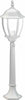 Lampione-Giardino-870mm-Lanterna-In-Vetro-E27-Luce-Esterno-Alluminio-Es39-Bianco