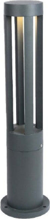 Lampione-Giardino-Lampada-12-Watt-Led-Terra-Esterno-Ip65-Lampioncino-Grigio-Es28