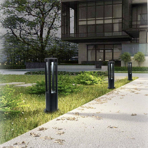 Lampione Giardino Lampada 12 Watt Led Terra Esterno Ip65 Lampioncino Nero Es28 Illuminazione/Illuminazione per esterni/Lampioni Trade Shop italia - Napoli, Commerciovirtuoso.it