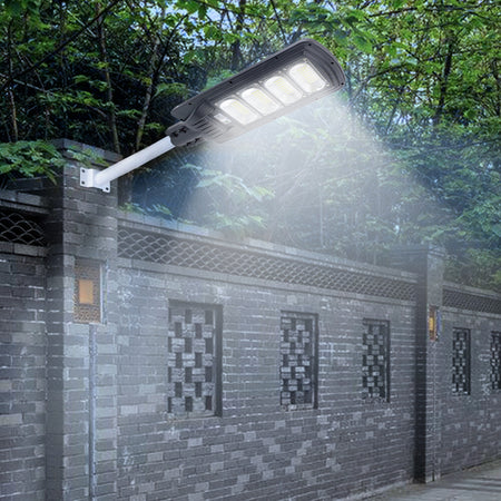 LAMPIONE-LED-200W-STRADALE-PANNELO-SOLARE-INTEGRATO-CREPUSCOLARE-IP65-LUCE-6500K