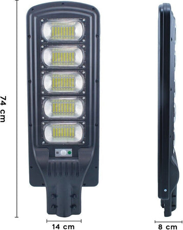 LAMPIONE LED CON PANNELLO SOLARE CREPUSCOLARE 250W LUCE FREDDA IP65 +TELECOMANDO Illuminazione/Illuminazione per esterni/Proiettori Zencoccostore - Formia, Commerciovirtuoso.it