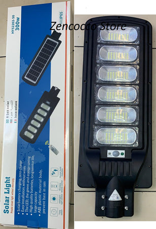 LAMPIONE LED CON PANNELLO SOLARE CREPUSCOLARE 300W radar sensor IP65 Illuminazione/Illuminazione per esterni/Proiettori Zencoccostore - Formia, Commerciovirtuoso.it