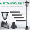 Lampione-LED-da-Esterno-ad-Energia-Solare-Lampada-da-Giardino-Lampada-da-Terra-Impermeabile-IP44-18×18×160cm-Nero-XN4842-108XN4