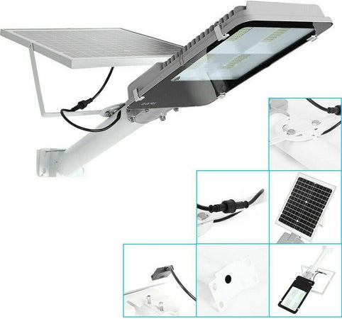 LAMPIONE LED PANNELLO SOLARE STAFFA E TELECOMANDO 200W 300W 400W 500W 600W IP66 Standard Illuminazione/Illuminazione per esterni/Lampioni Zencoccostore - Formia, Commerciovirtuoso.it