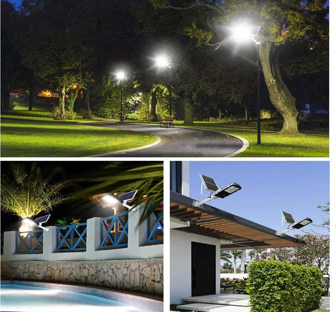 LAMPIONE LED PANNELLO SOLARE STAFFA E TELECOMANDO 600 WATT Illuminazione/Illuminazione per esterni/Lampioni Zencoccostore - Formia, Commerciovirtuoso.it