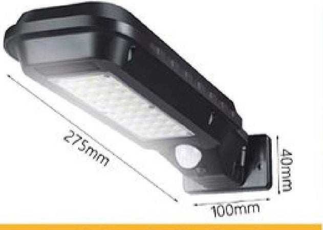 Lampione Pannello Solare Sensore Fotovoltaico 60 Led Faro Stradale 10 W Tx-9327 Illuminazione/Illuminazione per esterni/Lampioni Trade Shop italia - Napoli, Commerciovirtuoso.it