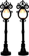 Lampione parigino, accessorio per villaggio di Natale da 32 cm, set 2 pezzi Casa e cucina/Decorazioni per interni/Addobbi e decorazioni per ricorrenze/Decorazioni natalizie/Oggettistica MagiediNatale.it - Altamura, Commerciovirtuoso.it