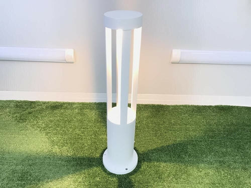 Lampione-Per-Giardino-Lampada-Led-12w-Luce-Calda-Esterno-Ip65-Lampioncino-Da-Terra-Bianco-Universo