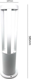 Lampione-Per-Giardino-Lampada-Led-12w-Luce-Calda-Esterno-Ip65-Lampioncino-Da-Terra-Bianco-Universo