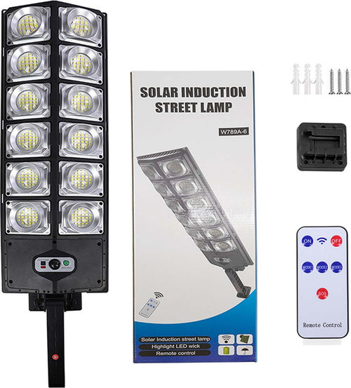 Lampione Solare Da 10000 Lumen Con Sensore Di Movimento E Telecomando A Led Ip65 Articoli da Giardino > Illuminazione da esterno > Lampade per esterno Trade Shop italia - Napoli, Commerciovirtuoso.it