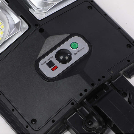Lampione Solare Da 10000 Lumen Con Sensore Di Movimento E Telecomando A Led Ip65 Articoli da Giardino > Illuminazione da esterno > Lampade per esterno Trade Shop italia - Napoli, Commerciovirtuoso.it