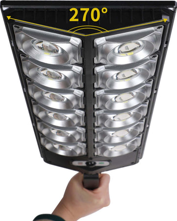 Lampione Solare Da 10000 Lumen Con Sensore Di Movimento E Telecomando A Led Ip65 Articoli da Giardino > Illuminazione da esterno > Lampade per esterno Trade Shop italia - Napoli, Commerciovirtuoso.it