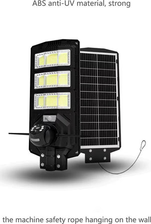 Lampione-solare-integrato-300W-COMPLETO-ALL-IN-ONE-con-telecamera-HD-4G-PTZ-Ai-4mp-V380-Pro