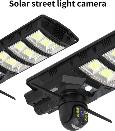 Lampione-solare-integrato-300W-COMPLETO-ALL-IN-ONE-con-telecamera-HD-4G-PTZ-Ai-4mp-V380-Pro