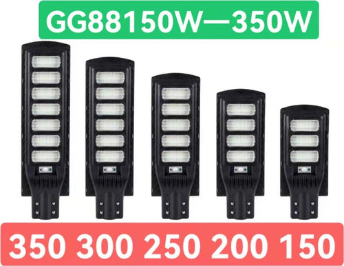 Lampione-Solare-LED-Luce-Crepuscolare-150W-200W-250W-300W-350W-Telecomando-IP65