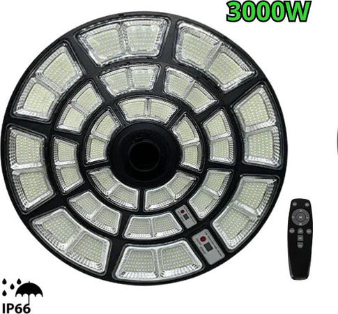 LAMPIONE-SOLARE-LED-UFO-3000W-ESTERNO-ROTONDO-GIARDINO-FARO-LUCE-FREDDA-CREPUSCOLARE-IP66-LM