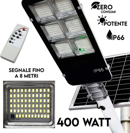 lampione-solare-Stradale-LED-400W-COMPLETO-DI-STAFFA-LUCE-CREPUSCOLARE-IP66
