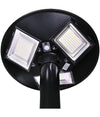 Lampione Solare Ufo A Led 1500lmn Per Esterno Ip65 150w Con Sensore Di Movimento