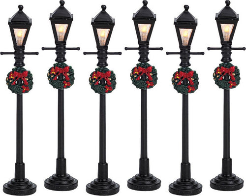 Lampione stradale a lanterna a gas‎, accessorio per villaggio di Natale da 10,5 cm, set 4 pezzi Casa e cucina/Decorazioni per interni/Addobbi e decorazioni per ricorrenze/Decorazioni natalizie/Oggettistica MagiediNatale.it - Altamura, Commerciovirtuoso.it