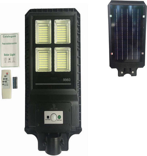 Lampione Stradale Con Telecomando Led 60 W Pannello Solare Fotovoltaico 280 Led Illuminazione/Illuminazione per esterni/Lampioni Trade Shop italia - Napoli, Commerciovirtuoso.it