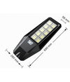 Lampione Stradale Faro A Led Solare Per Esterno 180w Luce 7000k Sl-606-250-7000k