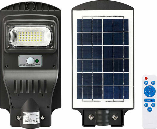 Lampione Stradale Faro Led 30w Solare Luce Esterno Sensore Movimento Telecomando Articoli da Giardino > Illuminazione da esterno > Lampade per esterno Trade Shop italia - Napoli, Commerciovirtuoso.it