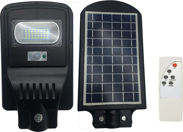 Lampione Stradale Led 30 W Pannello Fotovoltaico Energia Solare Esterno Illuminazione/Illuminazione per esterni/Lampioni Trade Shop italia - Napoli, Commerciovirtuoso.it