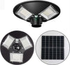 LAMPIONE-STRADALE-LED-CON-PANNELLO-SOLARE-CREPUSCOLARE-150W-LUCE-FREDDA-IP66-UFO