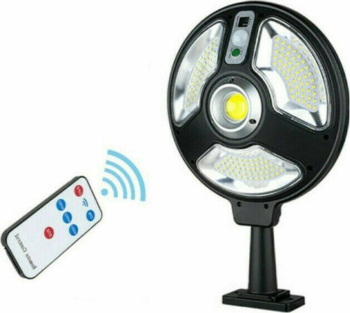LAMPIONE STRADALE LED CON PANNELLO SOLARE FOTOVOLTAICO 120 LED + TELECOMANDO Illuminazione/Illuminazione per esterni/Lampioni Zencoccostore - Formia, Commerciovirtuoso.it