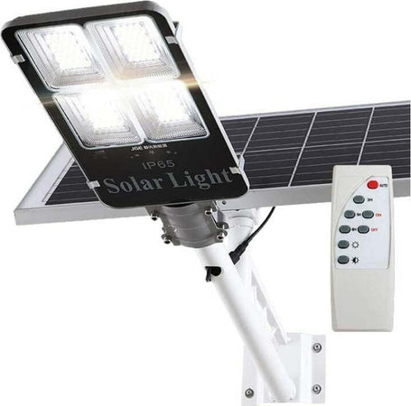 LAMPIONE-STRADALE-LED-PANNELLO-SOLARE-STAFFA-E-TELECOMANDO-100W-200W-300W-400W-500W-600W-CREPUSCOLARE-IP66