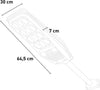 Lampione Stradale Luce Energia Solare Led 200watt Sensore Pir Staffa Telecomando Illuminazione/Illuminazione per esterni/Lampioni Trade Shop italia - Napoli, Commerciovirtuoso.it