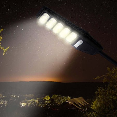Lampione Stradale Luce Energia Solare Led 300watt Sensore Pir Staffa Telecomando Illuminazione/Illuminazione per esterni/Lampioni Trade Shop italia - Napoli, Commerciovirtuoso.it