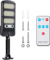 Lampione Stradale Pannello Solare 213 Led Con Sensore Di Movimento E Telecomando Illuminazione/Illuminazione per esterni/Lampioni Trade Shop italia - Napoli, Commerciovirtuoso.it