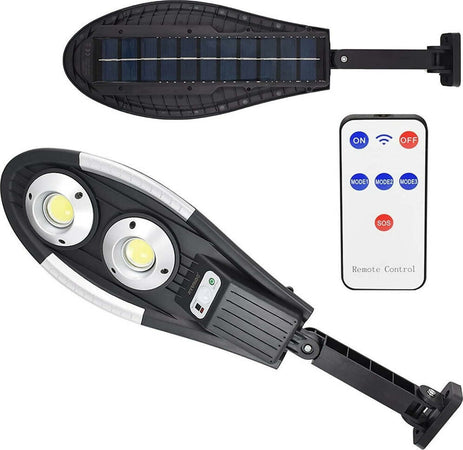 Lampione-stradale-solare-2-cob-led-con-sensore-di-movimento-illuminazione-da-esterno