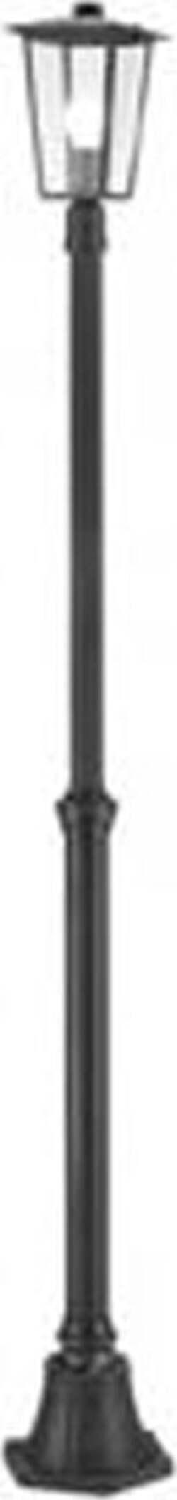 Lampione-Telescopico-Contemporaneo-Ribot-Alluminio-Nero-1-Luce-E27