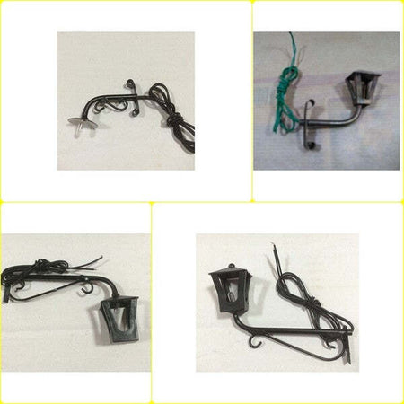 LAMPIONI A MURO LUCE 12V ARTIGIANALI PER PRESEPI