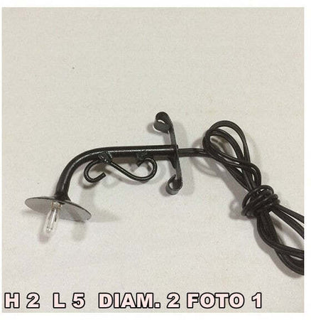 LAMPIONI A MURO LUCE 12V ARTIGIANALI PER PRESEPI