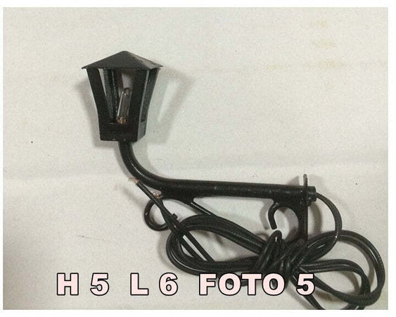 LAMPIONI A MURO LUCE 12V ARTIGIANALI PER PRESEPI