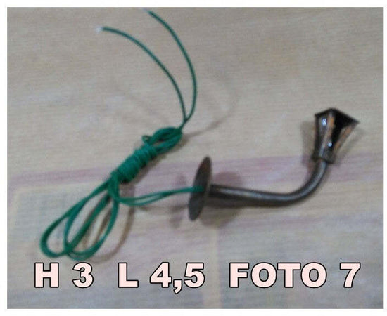 LAMPIONI A MURO LUCE 12V ARTIGIANALI PER PRESEPI