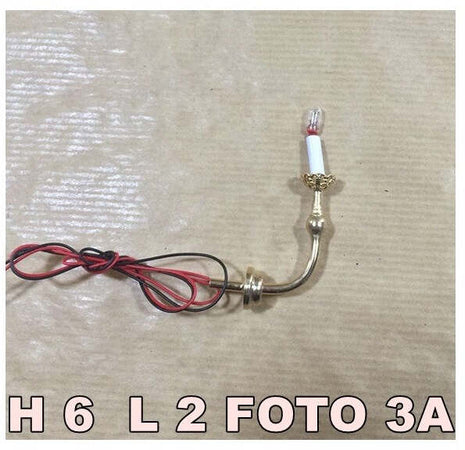 LAMPIONI DA TERRA LUCE 12V.